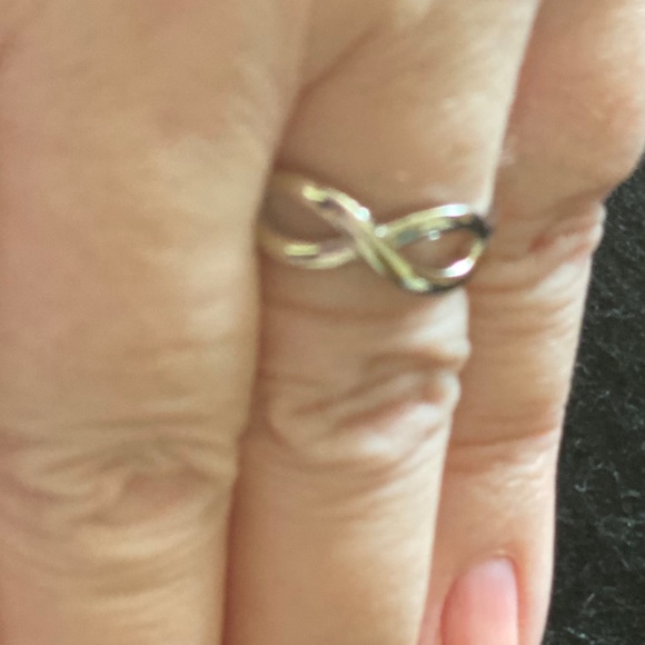 ❤️Valentines Day-Infinity Rings 925 SS & Rose Gold - Picture 4 of 15